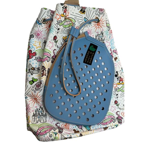 Disney Dooney and & Bourke Sketch Pickleball Sling Bag Purse Mickey Minnie NWT
